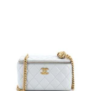 Chanel Sweet Camellia Vanity Case With #205354C37B